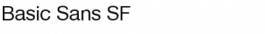 Download Basic Sans SF Font