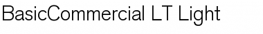 BasicCommercial LT Light Regular Font