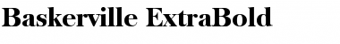 Download Baskerville-ExtraBold Font