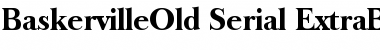 BaskervilleOld-Serial-ExtraBol d-Regular Font