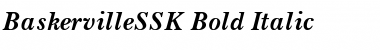 BaskervilleSSK Bold Italic Font