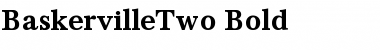 BaskervilleTwo Bold Font