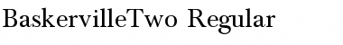 BaskervilleTwo Regular Font