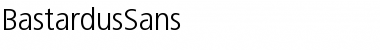 BastardusSans Regular Font