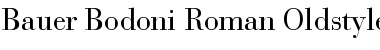 Download BauerBodoni RomanOsF Font