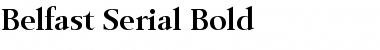 Download Belfast-Serial Font