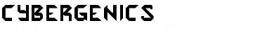 Cybergenics Normal Font