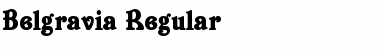 Belgravia Regular Font