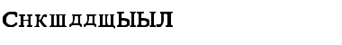 CyrilloSSK Regular Font