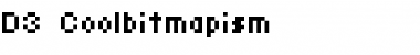 Download D3 Coolbitmapism Font