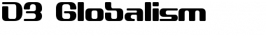 D3 Globalism Regular Font