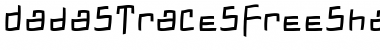DadasTracesFreeshapes Regular Font