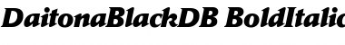 Download DaitonaBlackDB Font