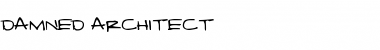 Damned Architect Regular Font