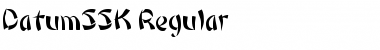 DatumSSK Regular Font