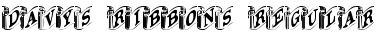 Davys-Ribbons Regular Font