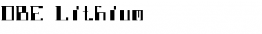 Download DBE-Lithium Font