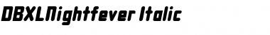 Download DBXLNightfever Font