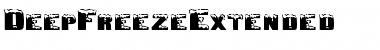 DeepFreezeExtended Regular Font