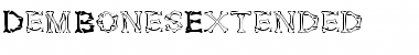 DemBonesExtended Regular Font