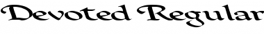 Devoted Regular Font