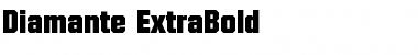 Download Diamante-ExtraBold Font