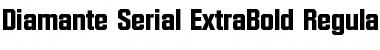 Diamante-Serial-ExtraBold Regular Font