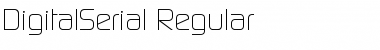 DigitalSerial Regular Font