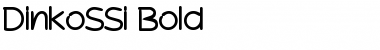 DinkoSSi Bold Font