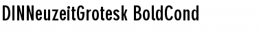 DINNeuzeitGrotesk-BoldCond  Font