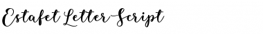 Download Estafet Letter Script Med Font