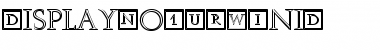 DisplayNo1URWIniD Regular Font