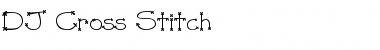 DJ Cross Stitch Regular Font