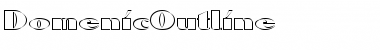 Download DomenicOutline Font