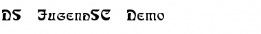 Download DS JugendSC Demo Font