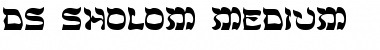 DS Sholom Medium Font