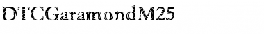 Download DTCGaramondM25 Font