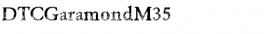 Download DTCGaramondM35 Font