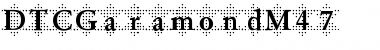 DTCGaramondM47 Regular Font