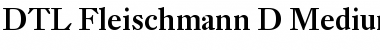 DTL Fleischmann Regular Font