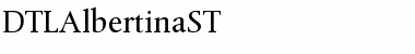 DTLAlbertinaST Regular Font