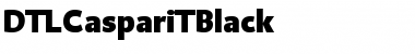 Download DTLCaspariTBlack Font