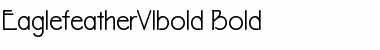 EaglefeatherVlbold Bold Font