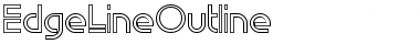 Download EdgeLineOutline Font