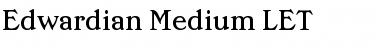 Edwardian Medium LET Regular Font