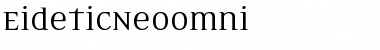 Download EideticNeoOmni Font