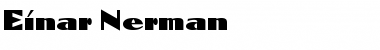 Download Einar Nerman Font