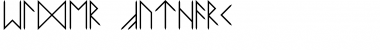 Elder Futhark Regular Font