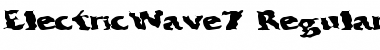 ElectricWave7 Regular Font