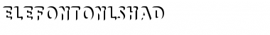 Download ElefontOnlShaD Font